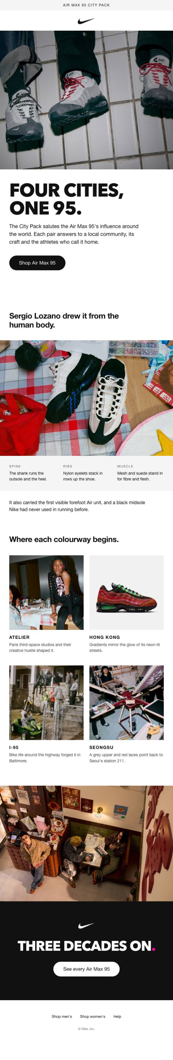 Nike Air Max 95 Campaign